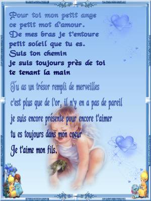 Ce petit poème pour toi mon Steph