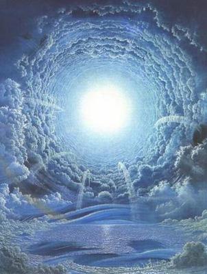 TU ES DANS UN UNIVERS DE LUMIERE MAINTENANT MON ANGE