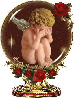        Mon petit ange maman est là, et pense à toi